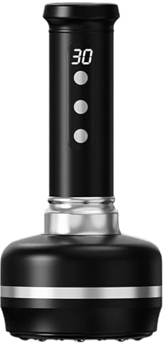 Ventosaterapia Eléctrica Inteligente, Máquina de Masaje con Ventosa al Vacío Recargable, 3 Modos y 30 Velocidades Ajustables, para Abdomen, Cintura, Brazos y Piernas