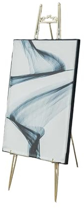 Verstellbare Metall-Staffelei für Hochzeit, Willkommensschild, 45 x 145 cm, Staffelei zum Zeichnen und Präsentieren auf Partys, perfekt für Event-Dekorationen