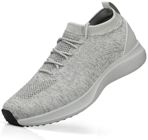 Puweco Zapatillas Running Hombre Transpirables | Ligeras para Correr Gimnasio Fitness Tenis Trekking Trabajo Sneakers Casual Deportivas Multideporte
