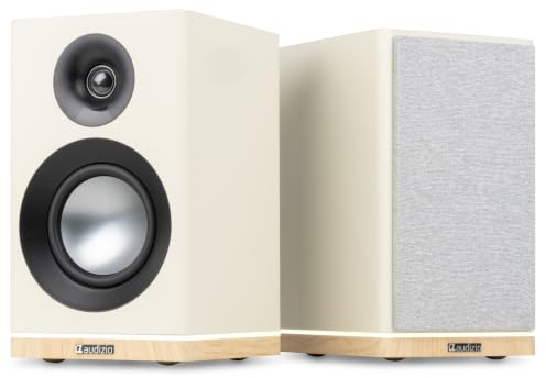 Audizio KS12 Altavoces HiFi Activos 80W HDMI ARC, Color Crema