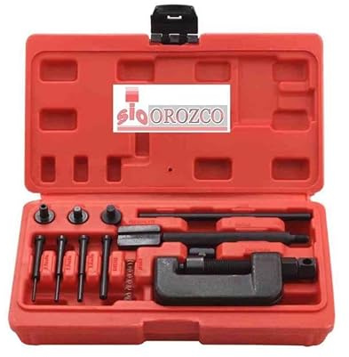 Riveteuse extracteur de goupilles chaîne transmision moto et vélo kit en coffret