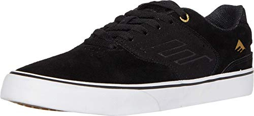 Emerica Herr The Low Vulc Skate-sko, Svart guld vit, 41 EU