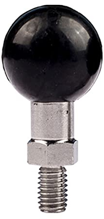 Ram-Mount, Asudaro Portable RAM Mount Stativ Kugel Adapter Kopf Elektroauto Rückspiegel Schraube Kugelkopf mit Gewindebolzen M8 x 1,25, M10 x 1,25 Kugelgelenk RAM-Kugelkopf,M8