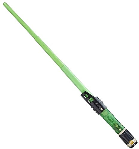 Star Wars Lightsaber Forge Kyber Core Luke Skywalker, Lichtschwert mit Leuchteffekten im Inneren und Sounds, perfekt als Teil eines Superhelden-Kostüms für Kinder ab 4 Jahren