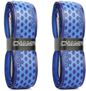 DONGKER Nastro per Mazze,2 Pezzi 1,75 mm Nastri Antiscivolo per Mazza, Strisce Adesive per Impugnatura da Badminton Nastri per Avvolgenti per Impugnature da Tennis Baseball Softball