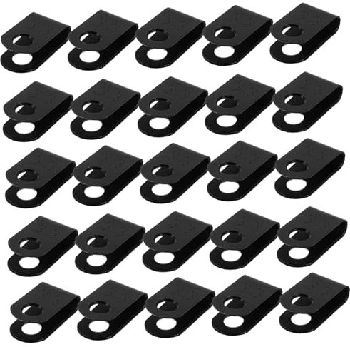 Hohopeti Kabelclip Drahtklemme Selbstklebend Für Kabel-organizer Im Homeoffice 1000 Stück
