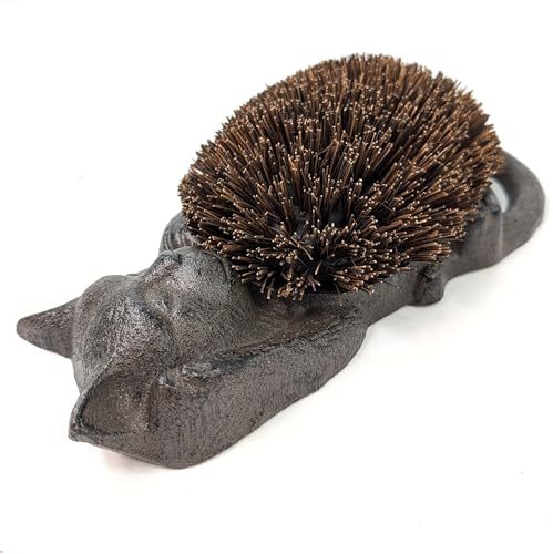 Cast Iron Cat Boot Brush and Scraper, 29 cm | 1.5kg