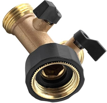 SOLUSTRE Desviador De Manguera De Jardín Doble Conector Divisor De Manguera De Agua De Alta Resistencia para Jardín
