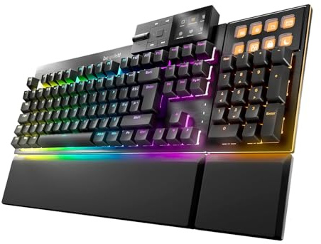 be quiet! Dark Mount Linear, Mechanical Keyboard, Hot-swappable Numpad, Media Dock, Customizable Display Keys, Factory-lubricated Mechanical Silent Switches, Linear Actuation, PBT Double-shot, ARGB