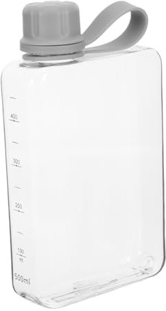 LABRIMP Bouteille Eau Plate Étanche pour Camping Gym Flasque Réutilisable Design Compact pour à et à Main