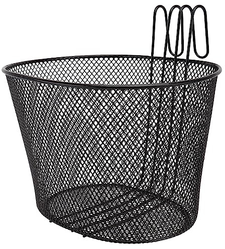 BESTonZON Cestino Manubrio Bici Anteriore Resistente con Gancio Staccabile capacità per Facile Installazione Attrezzi Adatto per Biciclette Elettriche e