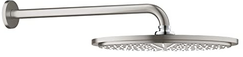 Grohe Rainshower Cosmopolitan 310 Brausen und Duschsysteme (Kopfbrauseset 380 mm, supersteel) 26066DC0