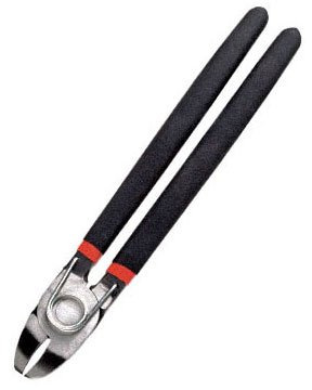 Eastwood Hog Ring Upholstery Angled Straight Nose Pliers with Safety Grips