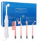 Alta Frecuencia Estetica Facial, PortáTil Alta Frecuencia Piel Instrumento de Belleza con 4 Electrodos, Para El Cuidado de la Cara y la Piel, la EliminacióN de Arrugas (Blanco)