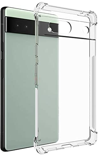 mtb more energy® Coque de protection souple en TPU compatible avec Google Pixel 7a - Coins renforcés - Protection pour appareil photo - 1,5 mm - En TPU