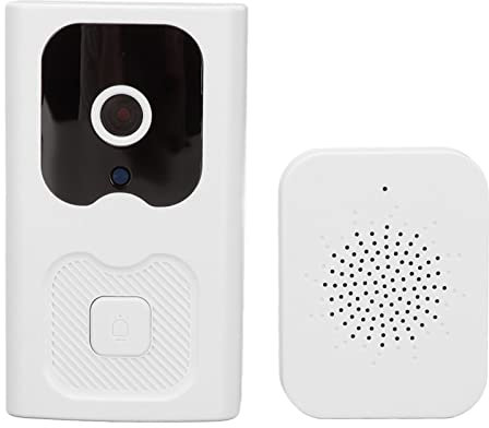 WiFi Smart Doorbell Camera, Wireless with APP Control, 800mah Battery, Two Way Voice, Stable Transmission Signal, Home Office Use