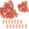 Moonoubeans Lot de 200 mains d'entraînement pour ongles en acrylique, taille réelle, outil de maquillage, faux ongles pour entraînement de manucure