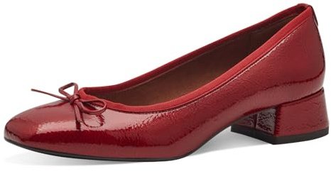 Tamaris Escarpins 1-22301-43 pour Femme, Rouge, 37 EU, Rouge, 37 EU