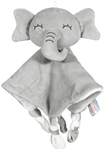Bustlwor Schmusetuch Elefant, Schnuffeltuch Kuscheltuch Multifunktionale Elefantenfigur Elefant Dekoration für Zuhause Wohnkultur