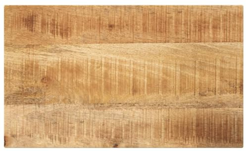vidaXL Tischplatte 60x30x2,5 cm Rechteckig Raues Massivholz Mango
