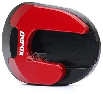 Seitenständer Platte Motorrad CNC Ständer Fuß Seite Stehen Verlängerung Pad Unterstützung Platte Für Yam&aha NMAX Aerox NVX 155 Aerox155 NVX 155 NMAX155