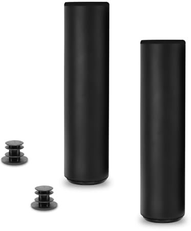 BOBOPACK 2 Pcs Poignée VTT, Mousse Antidérapante pour Guidon de Vélo, Poignées pour Vélo, Convient pour Les Poignées de Vélo de Montagne et de Route (Noir)
