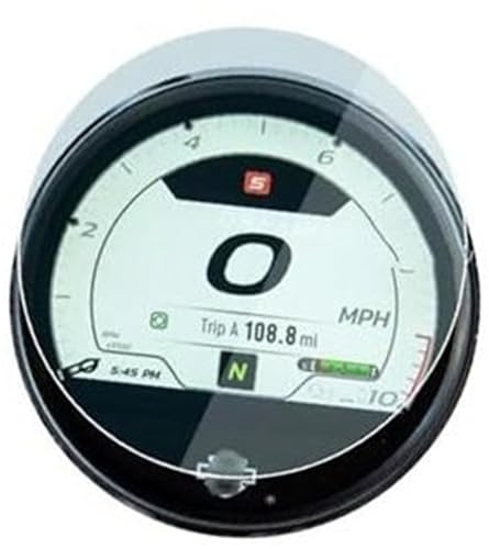 Jodriva Proteggi Schermo, for Harley, Sportster S1250 RH 1250 2021 Scratch Cluster Screen TFT Pellicola protettiva for strumenti moto ultra-trasparente anti-gl Pellicola protettiva per cruscotto moto(
