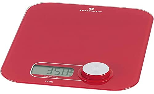 Zassenhaus Eco Energy Digital-Waage Rot One Size