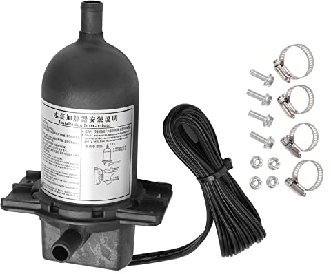 1500W Motorvattenmantelvärmare Självcirkulerande Dieselgeneratortermostat Kylvätskevärmare för 5,7 Till 8,2L Generatorvolym