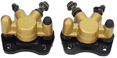 Conjunto de pinza de freno de disco, 2 pinzas de freno hidráulicas para 50 cc 70 cc 90 cc 110 cc 125 cc ATV chino de 4 ruedas Quad Go Kart