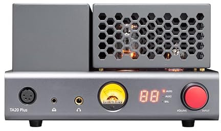 XDUOO TA20 Plus Amplificador de Auriculares de válvulas balanceado Amp de Clase A Potencia de Salida balanceada de Entrada/Salida de hasta 2000mW