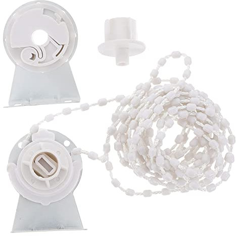 Zerodeko Metallhalter Rollos Einbau Von Vertikaljalousien Hardware-halterungen Metallklammern Austausch Der Rollokupplung Rollo Kette Zellulare Jalousien Rolle Eisenbügel Handbuch Weiß