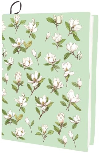 craspire Dehnbarer Buchumschlag Mit Blumenmotiv Blumenmuster Waschbar Wiederverwendbar Große Buchhülle Aus Nylon Buchschutz Elastische Notizbuchumschläge Für 9x11 Zoll Hardcover Bücher Lehrbuch