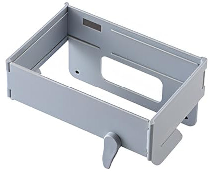 MiOYOOW Support de Sac Poubelle Pliable, Poubelle Suspendue à Fermeture Magnétique, Sac à Ordures Pliable Rack Hanging, Porte-Sacs avec Bouton-pression de Fixation pour Portes d'armoires de Cuisine