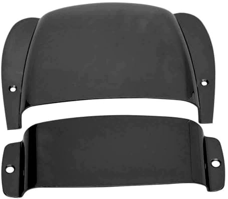 Zinklegierung Bass Pickup Bridge Cover -Set, Schutzkit für PB Electric Bass Gitarre, Einschließlich Pickup- und Brückenabdeckungen, mit Gold, Silber, Schwarzen Optionen für (Black)