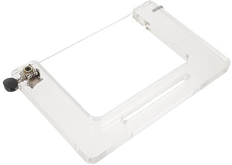 GALPADA Seifenschneider Aus Acryl Und Stahlseil Präzises Selbstgemacht Seifenschneidewerkzeug Für Handgemachte Seifenherstellung Ergonomisch Und Wiederverwendbar Für Bastelbedarf Und Haushaltsgebrauch