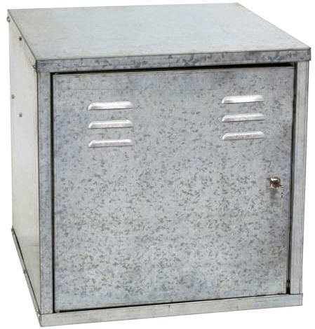 VOSS.farming Sattelschrankaufsatz 60 x 60 x 60 cm Erweiterung mit 2 Ablagefächern verzinkt