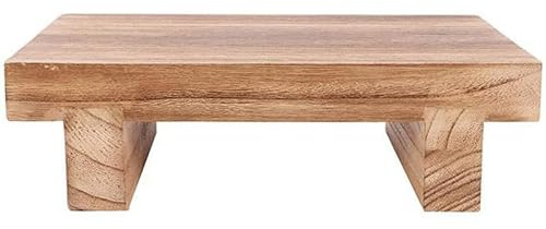 JOINPAYA Repose-Pieds en Bois Stable et Robuste Tabouret Multifonctionnel pour Chambre et Bureau Capacité de Charge Supérieure, Escabeau et Marchepied Polyvalent