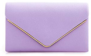 LeahWard Women's Faux Leather Flap Clutch Bags Wedding Party Handbags For Women