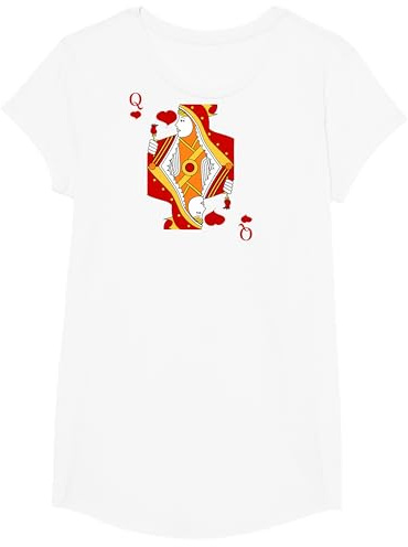 Herz Dame Kostüm Karneval Frauen Der Herzen Valentinstag T-Shirt