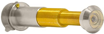 ZEROplus Türspion, traditionell, verstellbar, 160 Grad, Chrom