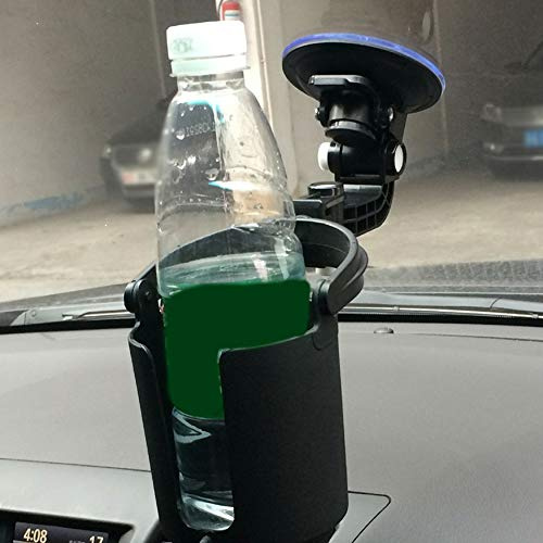 Roexboz 2 in 1 Flaschenhalter Kaffeebecher Halter und Organizer das Auto mit Saugnapf Universal Auto Becherhalter Behälter und Aufbewahrung Autositz