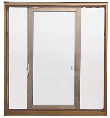 STRMAX Thermo Cover Fenster-Isolierfolie,Magnetische Fensterisolierfolie, Fensterisolierset, Windschutzscheiben-Antistatik-Fensterfolie for Schlafzimmer, Badezimmer, Wohnzimmer