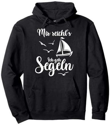 Segeln Tshirt Vintage Segelboot Herren und Damen Pullover Hoodie