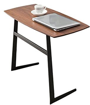 SISWIM Couchtisch Hölzerne Beistelltisch Couchtisch Kleine Ecktisch Wohnzimmer Schlafzimmer Balkon Möbel, Eiche Beistelltisch