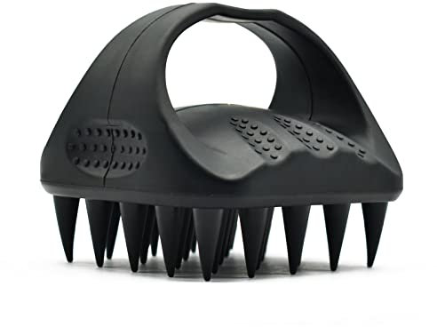 Scalp Massager Silicone Shampoo Brush for Head Massage and Deep Cleanse Exfoliating Scalp Brush for Dandruff Removal and Healthy Hair Growth