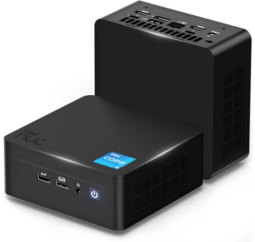 Intel NUC 13 Pro, NUC13ANHi5 Versatile Mini PC 16GB RAM&1TB SSD with Core i5-1340 Processor (12Core&Up to 4.6GHz Turbo, Intel Iris Xe Graphics) Support 4K/WiFi6E/BT5.3/Win11 Pro preinstalled
