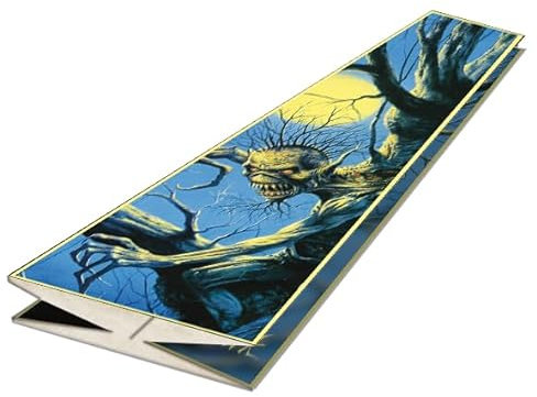 XOUNTS Style Cover – Premium Vlies-Cover UP Musikanlage – Design-Bezug für Individuelles Farbspiel – Große Kollektion an verschiedenen Motiven und Styles (Iron Maiden Fear)