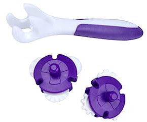 PRETYZOOM 3pcs Cake Decorating Roller Set Reusable Pastry Tools Food-Grade Silicone for Home Bakers for Cake and Pastry Decoration