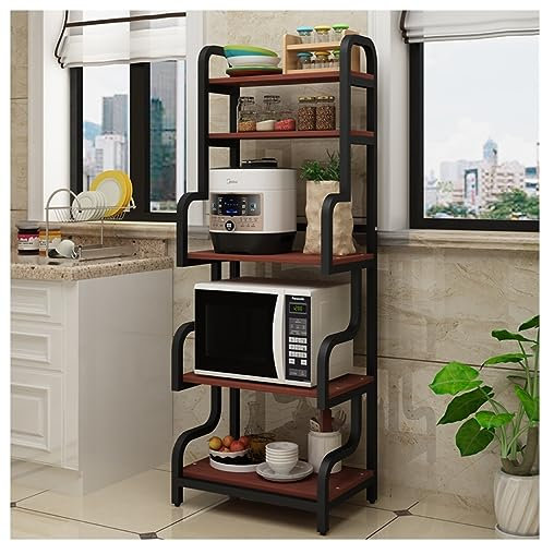Support Micro Onde Meuble Micro Onde Support De Rangement De Cuisine Ustensiles D'atterrissage Supports Multicouches Supports De Four À Micro-ondes Support De Stockage De Cuisine Etagere Micro Ondes E
